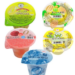 マルハニチロ ゼリー5種セット(ゼリーdeゼロ3種/ゼリーdeゼロW シチリア産レモン味 アロエ入り/ゼリーdeゼロSPECIAL レモン風味)