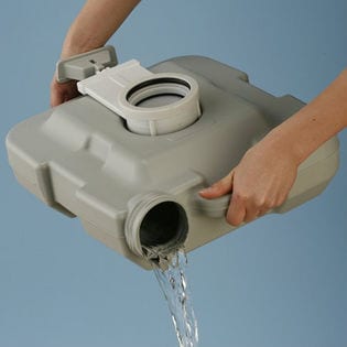 本格派ポータブル水洗トイレ/10Lを税込・送料込でお試し｜サンプル