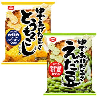 とうもろこしスナック50g 12袋/えだ豆スナック50g 24袋