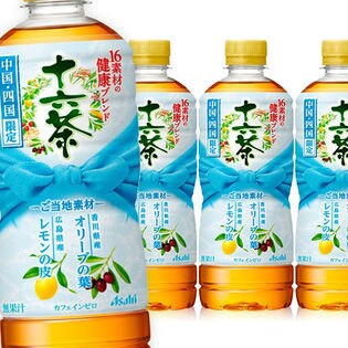 【24本】アサヒ 十六茶 ご当地素材ブレンド(中国・四国)PET600ml