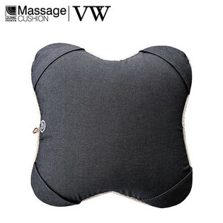 【ネイビーブルー】ルルドプレミアム/マッサージクッション ダブルもみ VW/AX-HCL288nb