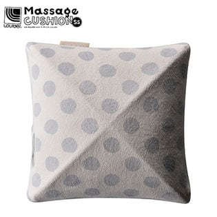 【ドットグレー】ルルド/マッサージクッションSS/AX-HCL108dgr