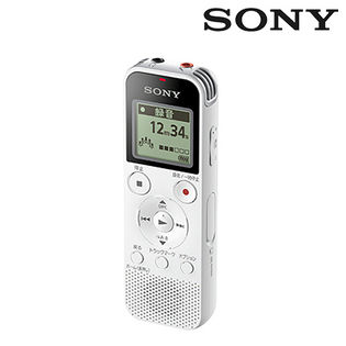 SONY(ソニー)/ICレコーダー(4GB/リニアPCM録音対応)ホワイト/ICD-PX470F(W)