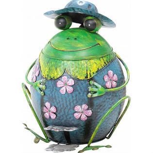 ダストビン ゴミ箱(内容量4L)スチール/カエル