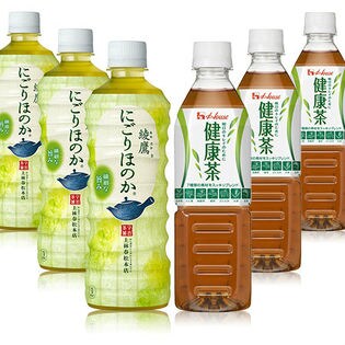 綾鷹にごりほのか PET525ml／健康茶 PET500ml