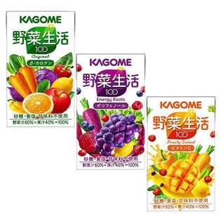 カゴメ株式会社 野菜生活100 オリジナル 125ml エナジールーツ 125ml フルーティーサラダ 125ml ちょっプル Dショッピング サンプル百貨店