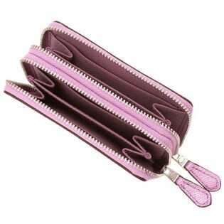 COACH ダブルファスナー コインケース / F23750 / メタリック  