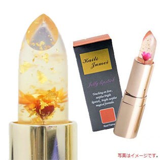 【オレンジフルーツ】カイリジュメイ ミニ フラワーリップバーム ゴールド