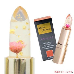 【バービードールパウダー】カイリジュメイ ミニ フラワーリップバーム ゴールド