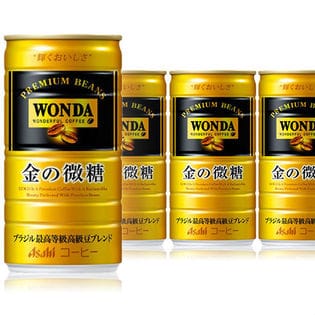 【90本】ワンダ 金の微糖 缶185g