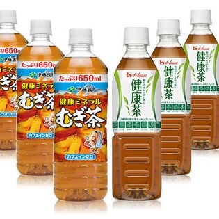 健康ミネラル麦茶 650ml／健康茶 PET500ml