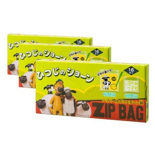 ひつじのショーン ジッパー袋 3個セット(SH-1-3P)