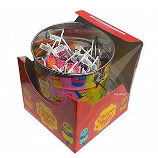 チュッパチャプス(135本チュッパ缶ディスプレイ)