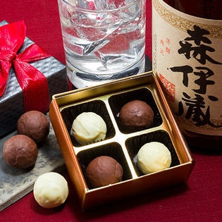 【予約受付】森伊蔵 金ラベルトリュフ （ヴァローナチョコレート使用）