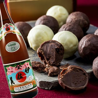 【予約受付】焼酎トリュフ 伊佐美 （ヴァローナチョコレート使用）