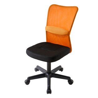 【オレンジ】オフィスチェア メッシュチェア Match(マッチ) キャスター付き