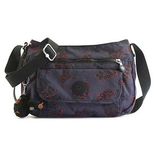 【Kipling】SYROショルダーバッグ / K13163 / FLORAL NIGHT