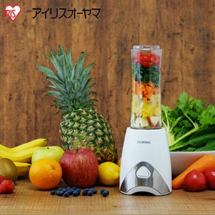 アイリスオーヤマ/ボトルブレンダー(600ml)アイボリー/IBB-600