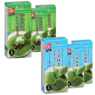 宇治抹茶アイスのもと／宇治抹茶プリンのもと