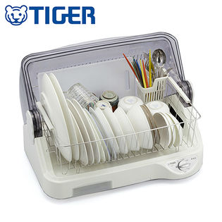 タイガー魔法瓶(TIGER)/食器乾燥器 サラピッカ (温風式) ホワイト/DHG-T400W