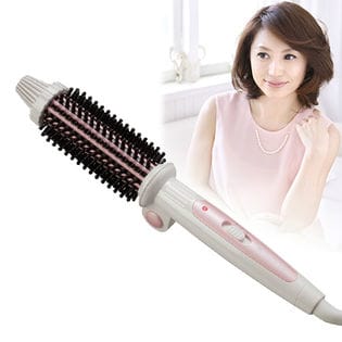 クレイツイオン(R)ロールブラシアイロンポータブルブリエ/HSB-G26-FT