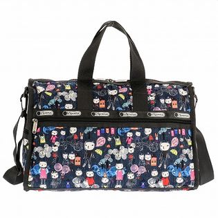 【Lesportsac】ボストンバッグMサイズ / LS-7184-D865 / HIKING DAY NAVY S