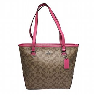 【COACH】トートバッグ F58294 SKHMJ / F58294 SKHMJ / カーキ/ピンク