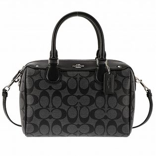 【COACH】ハンドバッグ / CO-F58312-SVDK6-1 / ブラックスモーク/ブラック