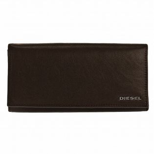 【DIESEL】長財布 / DS-X04457PR227-H6385 / ダークブラウン/オレンジ