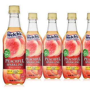 「Welch's」 ピーチフル スパークリング PET450ml