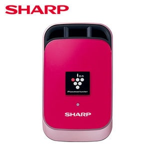 SHARP(シャープ)/プラズマクラスター25000搭載 車載用イオン発生機(カーエアコン取付タイプ) ピンク系(フランボワーズピンク)/IG-JC1-P