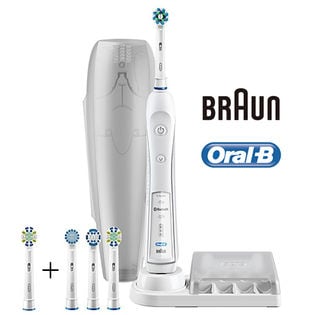 ブラウン(BRAUN)/オーラルB 電動歯ブラシ PRO4000 (歯間ブラシ増量セット：2本付属/その他替えブラシ3本付属)/D365455X