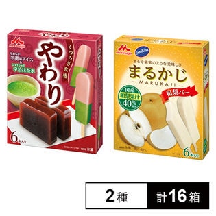 やわり 羊羹風アイス＆宇治抹茶氷 / サンキスト まるかじ 和梨バー