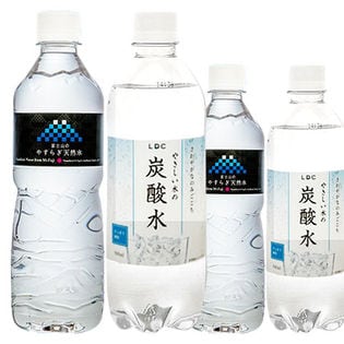 富士山のやすらぎ天然水500ml / 完全国産炭酸水500ml
