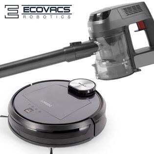 エコバックス/床用ロボット掃除機・コードレスハンディ掃除機 (ゴミ自動回収機能搭載) チタンブラック/DEEBOT R98