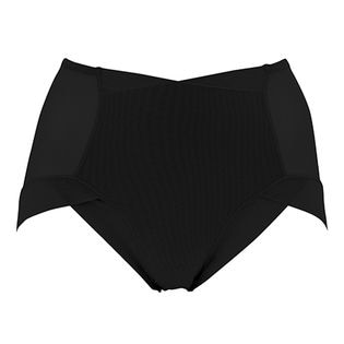 ゆきねえモアソフトお腹すっきりショーツ / YH217101 / ブラック / LL