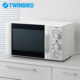 ツインバード(TWINBIRD)/電子レンジ(西日本 60Hz専用)ホワイト/DR-D419W6