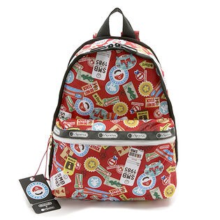 LeSportsac【×NINTENDO】BASIC BACKPACK / 7812-g356G356OS / MARIO TRAVEL / FREE