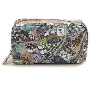 【LeSportsac】RECTANGULAR COSMETIC / 6511-e128E128OS / FARMLAND / FREE