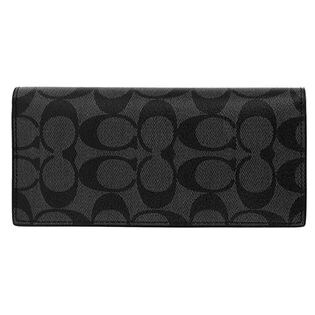 【COACH】長財布 / CO-F75013-CQ_BK-1 / CQ/BK / ONE SIZE