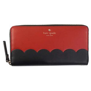 kate spade new york】KANE ROAD ラウンド長財布 / PWRU5902 / RED 