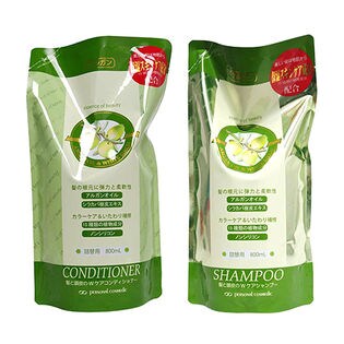 【2点セット】パーソナルコスメディック PC アルケアナチュラル レフィル シャンプー&コンディショナー 各800ml