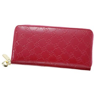 コインスルー財布 【おしゃれNaクローバー】ピンク