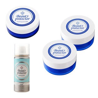 ビューティープロテクター4点セット(フィニッシングパウダー17g×2個/フィニッシングパウダー6g×1個/ビューティープロテクターCOOL30ml×1個）