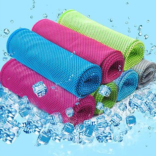 ひんやりタオル クールタオル 3枚セット（カラーはランダムです）
