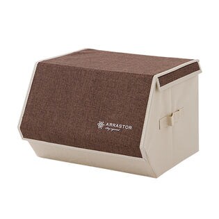 ブラウン/6点セット】収納ボックス スタッキングボックス 幅38cmを税込