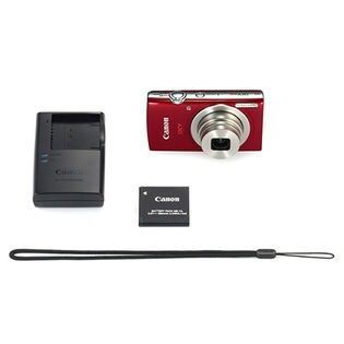 【美品】Canon IXY 200 コンパクトデジタルカメラ レッド Canon IXY 200 スマホ転送 動作確認済 レッド コンデジ キヤノン