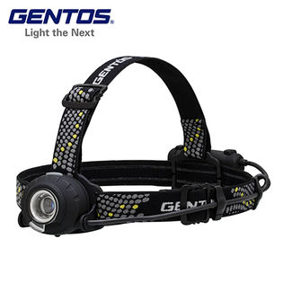 GENTOS(ジェントス)/LEDヘッドライト (明るさ350ルーメン/実用点灯8時間)/HLP-1804