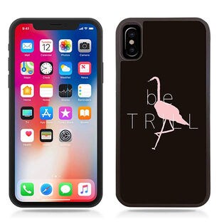 [FLAMINGO] iPhoneX対応 壁に貼れるスマホケース