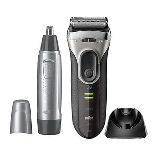 ブラウン Braun シリーズ3 メンズ電気シェーバー 3枚刃 お風呂剃り可 シルバー 3080s ブラウン Braun 鼻毛カッターを税込 送料込でお試し サンプル百貨店 ブラウン Braun